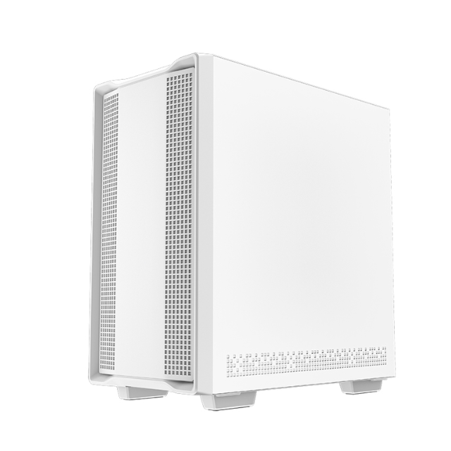 Gabinete DeepCool CC360 WH ARGB / Cristal Templado / Micro-ATX, Mini-ITX/Micro-ATX / USB 3.0/2.0 / Sin Fuente / 3 Ventiladores ARGB Instalados / Blanco / R-CC360-WHAPM3-G-1