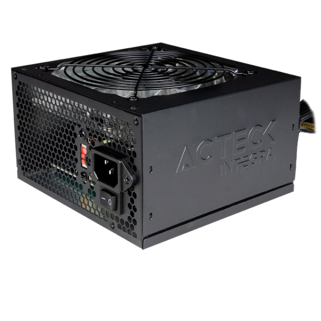 Fuente de poder 700W Acteck / ES-05004 / 700W / No certificada / PCIE 6+2 