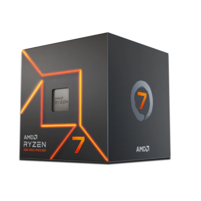 Procesador AMD RYZEN 7 7700 / 5.3 GHZ / 8 Núcleos / Socket AM5 / AMD Radeon™ Graphics / 100-100000592BOX / 7000 Series