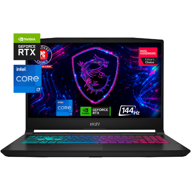 Laptop Gamer MSI Katana 15 B13VEK / Intel Core I7-13620H / RTX 4050 6GB / 16GB RAM / 1TB SSD / Pantalla 15.6" FHD IPS Level 144hz / Windows 11 Home