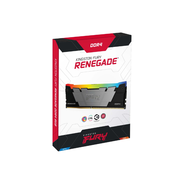 Memoria RAM Kingston FURY Renegade RGB DDR4 / 3600MT/S / 16GB / RGB / Non-ECC / CL16 / XMP / KF436C16RB12A/16