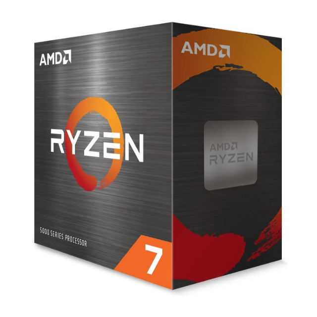 Procesador AMD Ryzen 7 5800XT / 8 Core / 16 Thread / 3.8GHz / 4.8GHz Boost / AM4 / TDP 105W / (Requiere Tarjeta de Video) / 100-100001582BOX