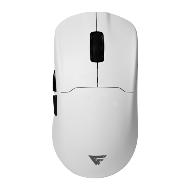 Mouse Gamer Inalámbrico Game Factor MOW 800 / 26,000DPI / Blanco / Pixart 3395 IC / Iluminación RGB / MOW800-WH