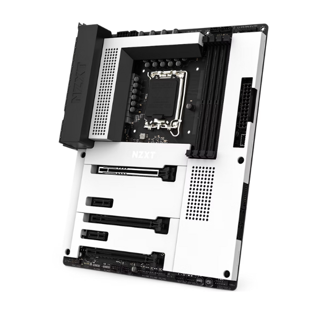 Tarjeta Madre NZXT N7 Z790 / Blanco / LGA 1700 / Intel Z790 / DDR5 / Placa Base ATX / Bluetooth V5.2 / Intel Socket LGA 1700 for Intel 13th and 12th Generation / N7-Z79XT-W1