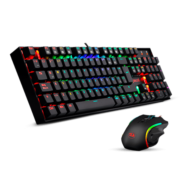 K551RGB-BA Kit Gamer 2 in 1 Combo Mouse Griffin M607 + Teclado Mitra K551RGB