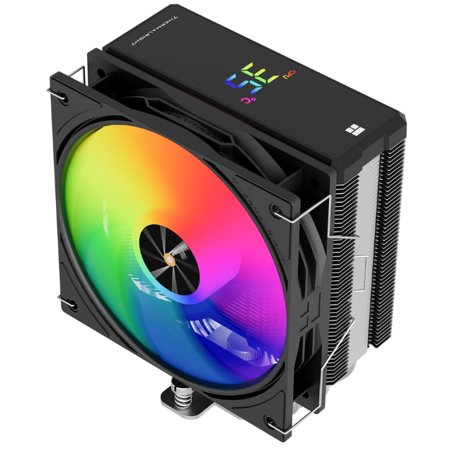 Disipador de torre THERMALRIGHT Assassin X 120 R Digital, ARGB/ AMD / INTEL / NEGRO