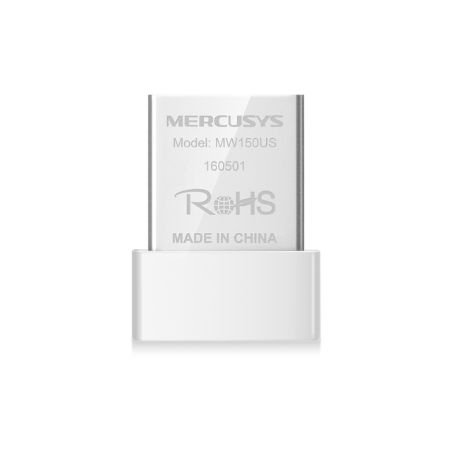 MERCUSYS MW150US Adaptador USB Nano, Inalámbrico, N150