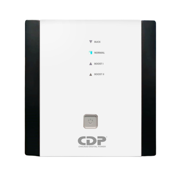 Regulador CDP R-AVR2408 / 1200W / 2400VA / 8 Contactos / R-AVR2408