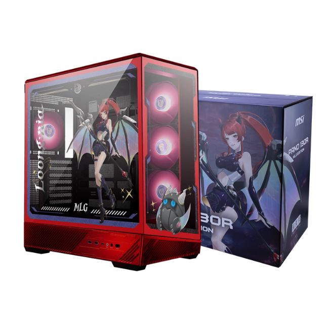 MSI MLG EDITION BUNDLE / GeForce RTX 5070Ti / Tarjeta Madre B850 MLG Edition / Enfriamiento Líquido CORE LIQUID A17 360 ARGB / Fuente de Poder A850GLS 850W / Gabinete PANO 130R / BUNDLE MSI MLG EDITION