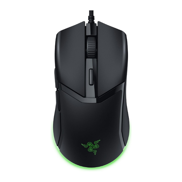 Razer Cobra Mouse para Juegos con Cable: Peso 58g - Interruptores Ópticos Gen-3 - Iluminación Chroma RGB con Luz Inferior - Sensor Óptico Preciso De 8500 dpi - Negro