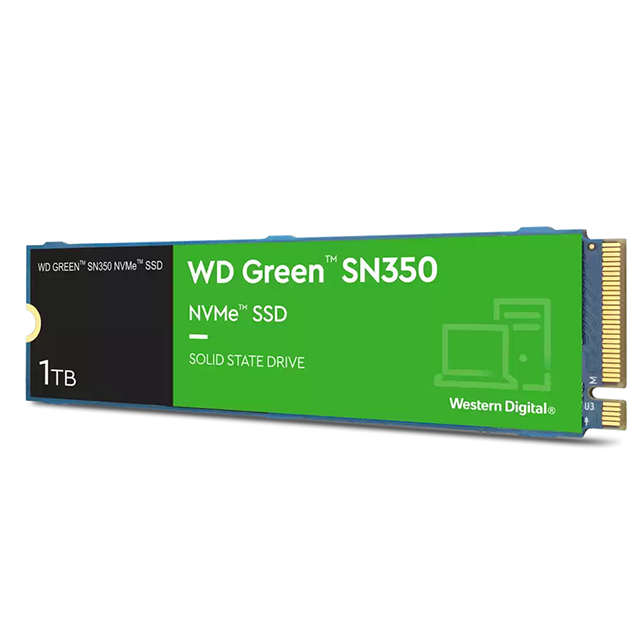 Unidad de estado solido M.2 Nvme WD GREEN SN350 1TB / WDS100T3G0C