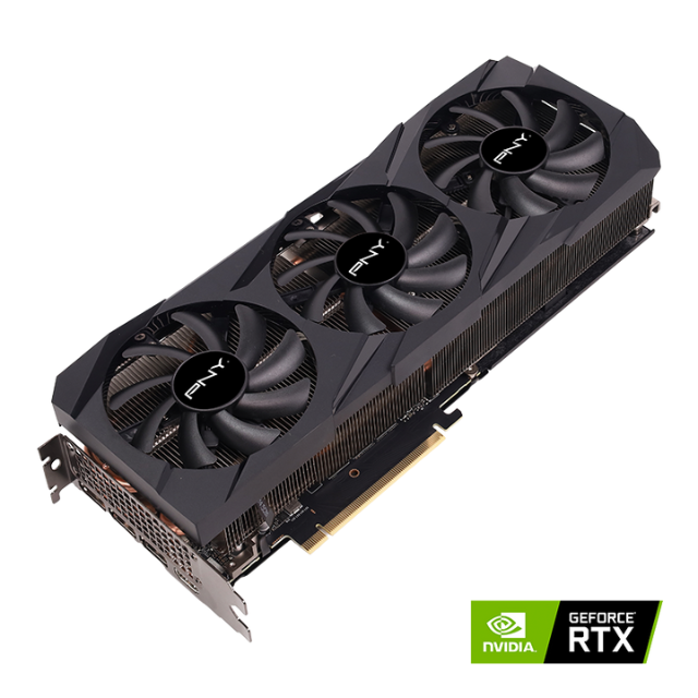 Tarjeta de Video Nvidia GeForce RTX 3070 TI 8GB / PNY TRIPLE FAN / VCG3071T8TFMPB