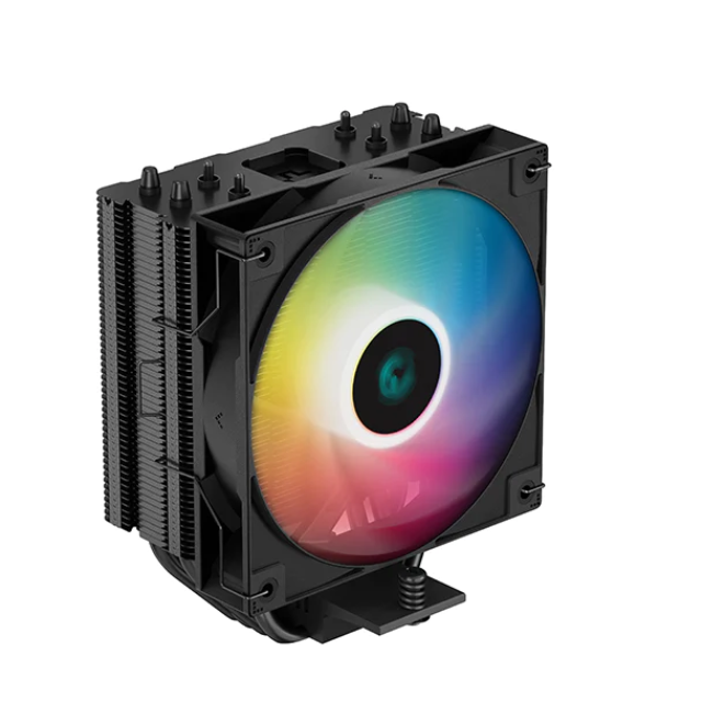 Disipador CPU DeepCool AG400 BK ARGB / 120mm / 500-2000RPM /Negro / R-AG400-BKANMC-G-2