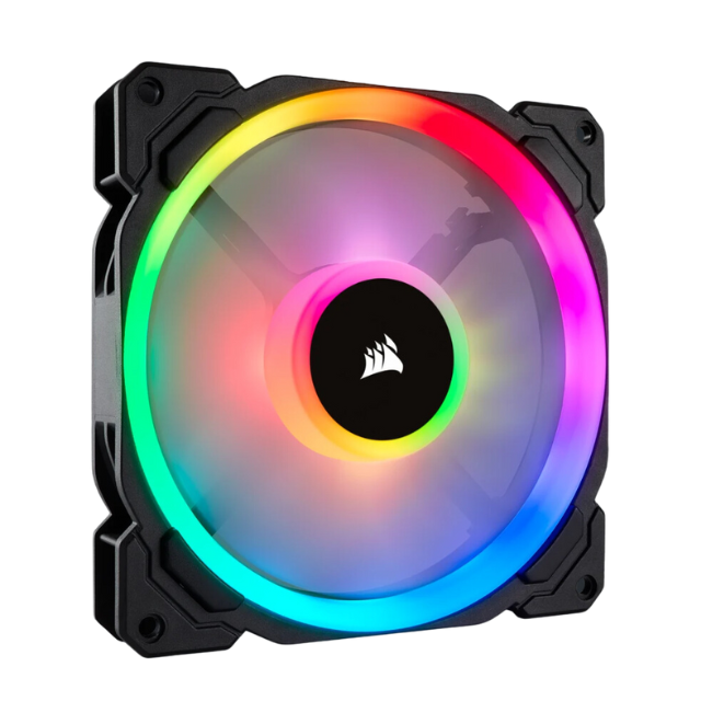 Kit de 2 Ventiladores para Gabinete 140mm con Luz Led RGB Corsair LL140 - CO-9050074-WW