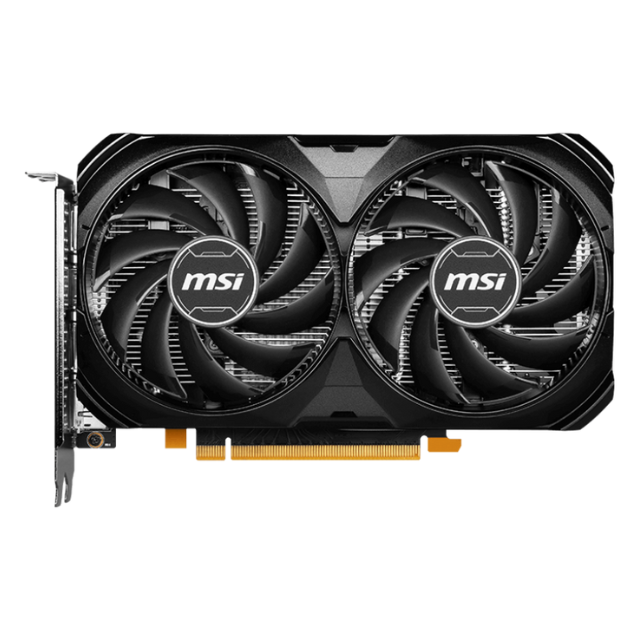 Tarjeta de Video MSI GeForce RTX™ 4060 VENTUS 2X BLACK 8G OC / 8GB GDDR6 / 128 bit / 3072 Cuda Cores / PCI Express® Gen 4 x 8 / DP / HDMI