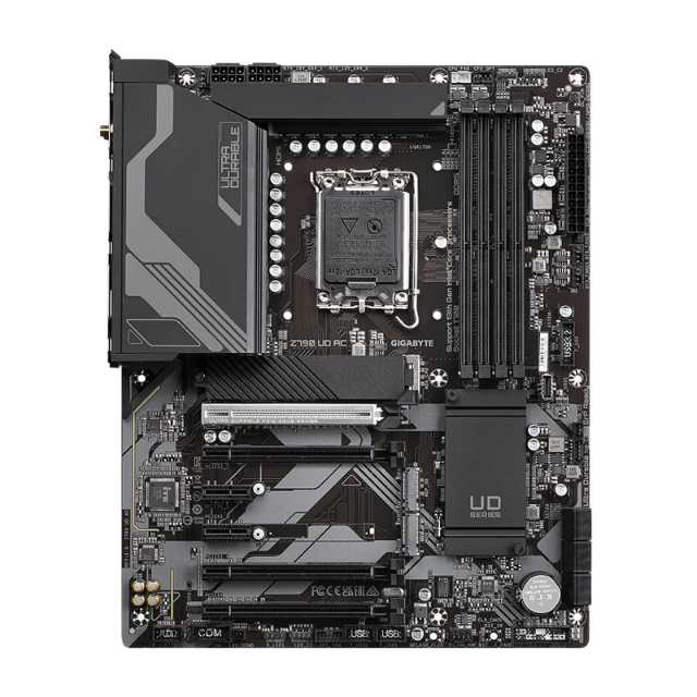 Tarjeta Madre GIGABYTE Z790 UD AC / LGA 1700 / Intel Z790 / ATX / DDR5 / Triple M.2 / Z790-UD-AC