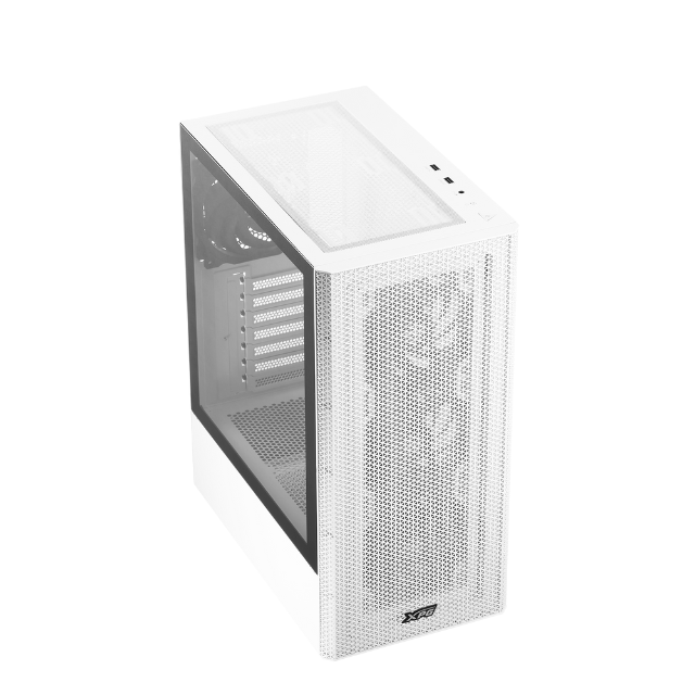 Gabinete Gamer XPG VALOR MESH / ATX / 4 Fan / Cristal Templado / Blanco / VALORMESHMT-WHCWW