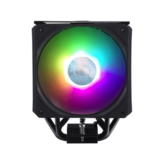 Disipador para CPU Disipador y Ventilador Led RGB para Procesador Cooler Master MasterAir MA612 STEALTH ARGB - 120mm X2 Intel y AMD / MAP-T6PS-218PA-R1