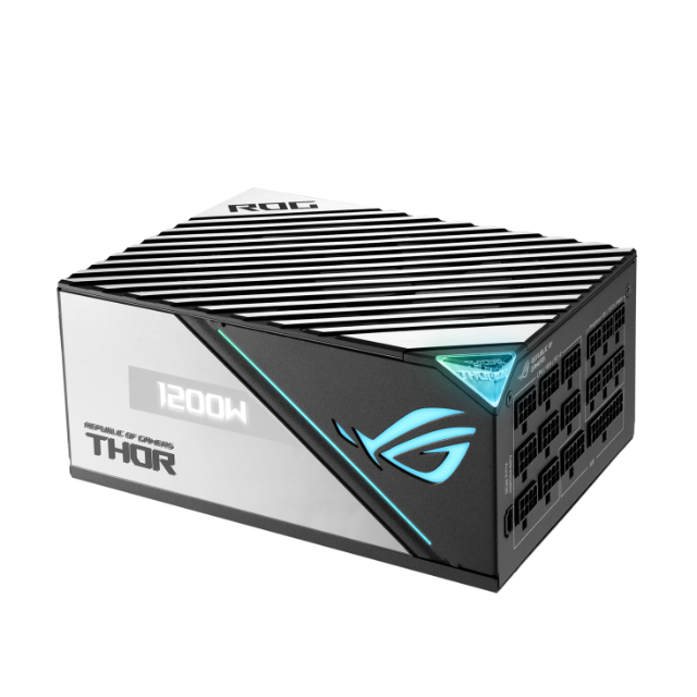 Fuente de poder Asus ROG THOR 1200W / 80 Plus Platinum Full Modular / ROG-THOR-1200P