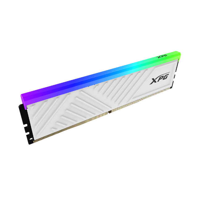 Memoria RAM XPG Spectrix D35G RGB DDR4 / 3200MHz / 8GB / Non-ECC / CL16 / XMP / White / AX4U32008G16A-SWHD35G