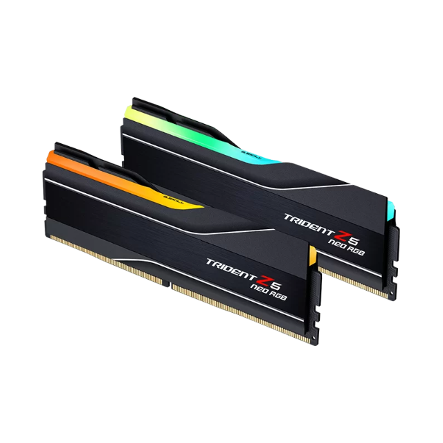 Memoria RAM G.Skill Trident Z5 Neo RGB DDR5 / 6000MHz / 32GB (2x16GB) / Non-ECC / CL36 / EXPO / F5-6000J3636F16GX2-TZ5NR / SOLO VENTA EN ENSAMBLE