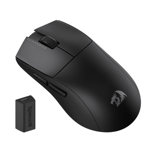 Mouse Gamer Redragon K1ng 4K Pro, Inalambrico, 26K DPI, Ultralight, Botones Programables - M916-PRO-4K