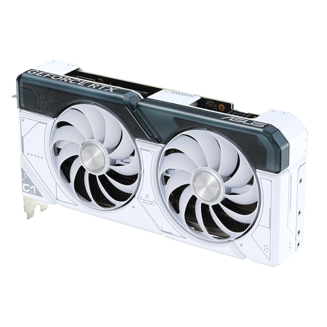 Tarjeta de Video Nvidia GeForce RTX 4070 DUAL-RTX4070-O12G-WHITE / PCIe 4.0 / 12 GB GDDR6X / DLSS 3 / HDMI 2.1 / DisplayPort 1.4a / Ventilador Axial-Tech / tecnología 0dB / DUAL-RTX4070-O12G-WHITE