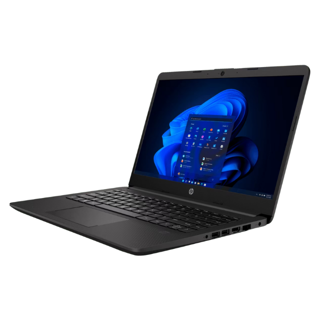 Laptop HP 240 G9 / Intel Core I5-1235U / 8GB RAM DDR4 / 256GB SSD / Pantalla 14" 1366x768 / Teclado en español / W11 Home Single Language / Incluye mochila y mouse de regalo