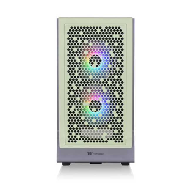 Gabinete Thermaltake Ceres 300 TG ARGB / Cristal Templado / Midi-Tower, ATX/Mini-ITX/Micro-ATX/E-ATX / USB 3.0 Sin Fuente / 3 Ventiladores Instalados / Matcha Green / CA-1Y2-00MEWN-00