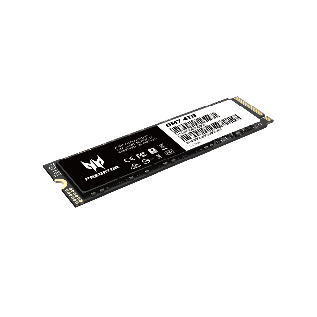 Unidad de Estado Sólido SSD Acer GM7 NVMe / 4TB / PCI Express 4.0 / M.2 / GM7-4TB