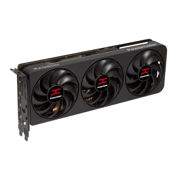 Tarjeta de Video AMD Radeon™ RX 9070 XT Reaper Power Color / 16GB GDDR6 / 256-bit / PCIE 5.0 x16 /  RX9070XT 16G-A 