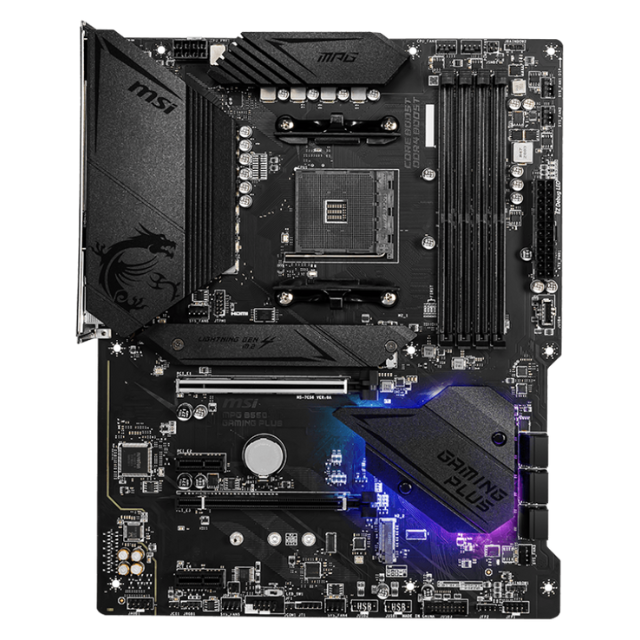 Tarjeta Madre MSI MPG B550 GAMING PLUS/ AM4 / AMD RYZEN 3000 SERIES / ATX