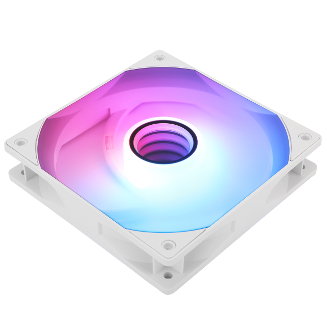 Kit 3 Ventiladores Thermalright TL-C12W-S V3 X3 / Color blanco / 4 PIN PWM 