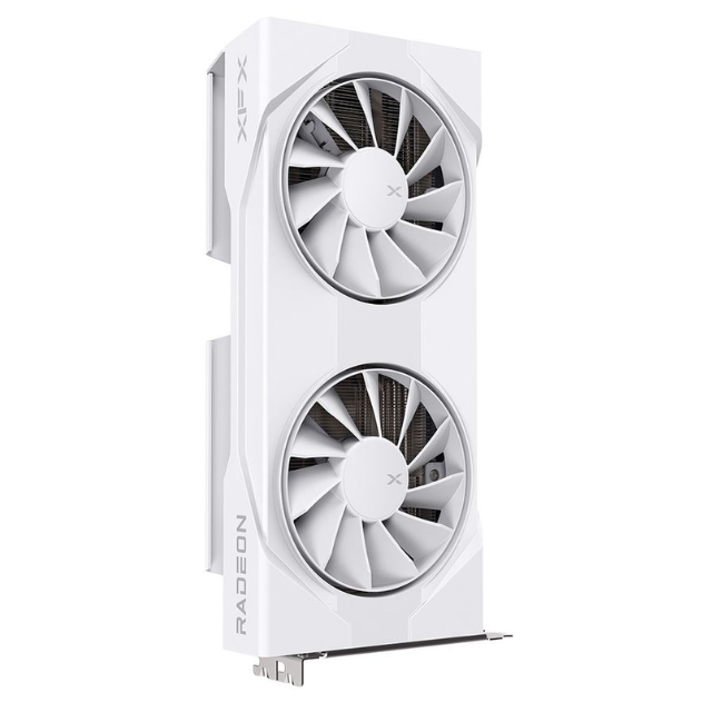 Tarjeta de Video XFX SWIFT RX 9060 XT OC WHITE GAMING / 8GB GDDR6 / 128-bit / DisplayPort / HDMI