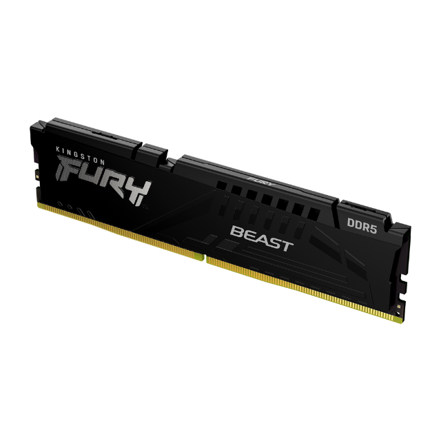 MEMORIA RAM KINGSTON FURY BEAST BLACK XMP DIMM DDR5 32GB 5200MT/S CL40 2RX8 1.25V SOLO VENTA EN ENSAMBLE