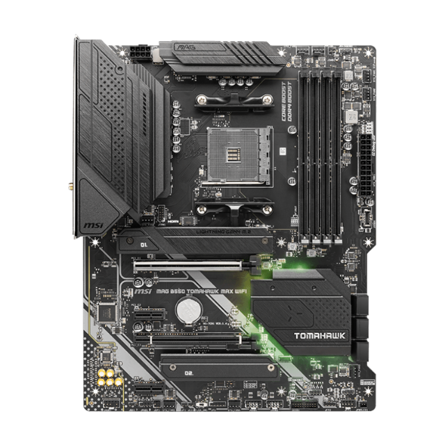 Tarjeta Madre MSI MAG B550 TOMAHAWK MAX WIFI / ATX / AM4 / AMD B550 /Up to 128GB DDR4 / HDMI/DP / MAG B550 TOMAHAWK MAX WIFI