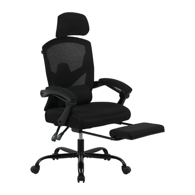 Balam Rush Silla Gamer Bolt Nou B, hasta 130kg, Negro