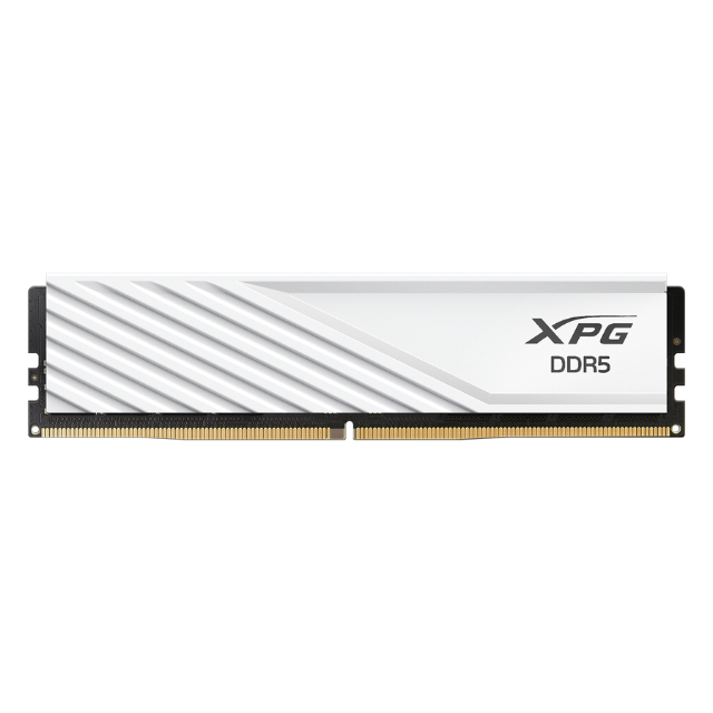 Memoria RAM XPG Lancer Blade / 16GB / DDR5 / 5600Mhz / Blanca / AX5U5600C4616G-SLABWH XMP/ EXPO / CL46
