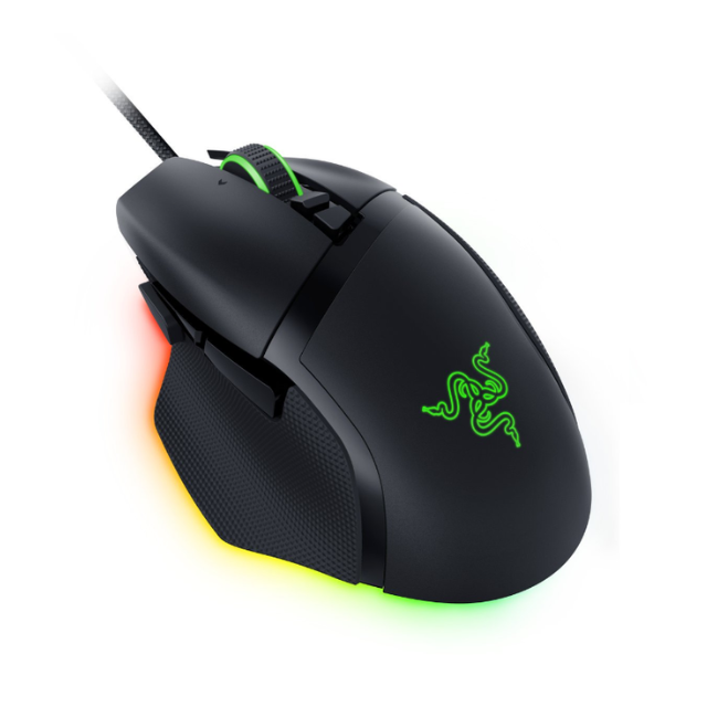 Razer Basilisk V3 35K Ratón ergonómico con Cable para Juegos: Rueda de inclinación HyperScroll - Sensor óptico de 35K dpi Gen 2-13 Controles Personalizables - RGB - interruptores ópticos Gen 3