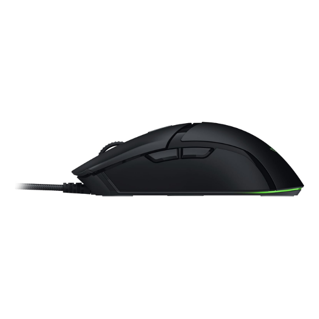 Razer Cobra Mouse para Juegos con Cable: Peso 58g - Interruptores Ópticos Gen-3 - Iluminación Chroma RGB con Luz Inferior - Sensor Óptico Preciso De 8500 dpi - Negro