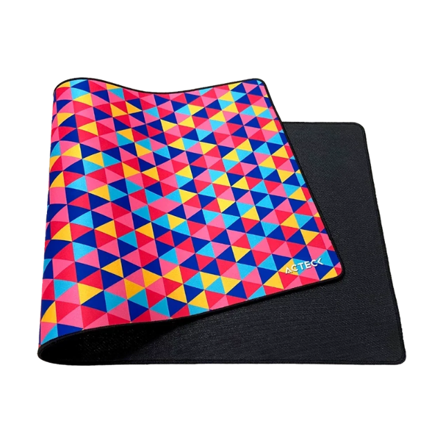 Mouse Pad Vibe Flow Kaleido MT464M ACTECK Advanced Series Tela + Goma, Medidas 80cm x 35cm