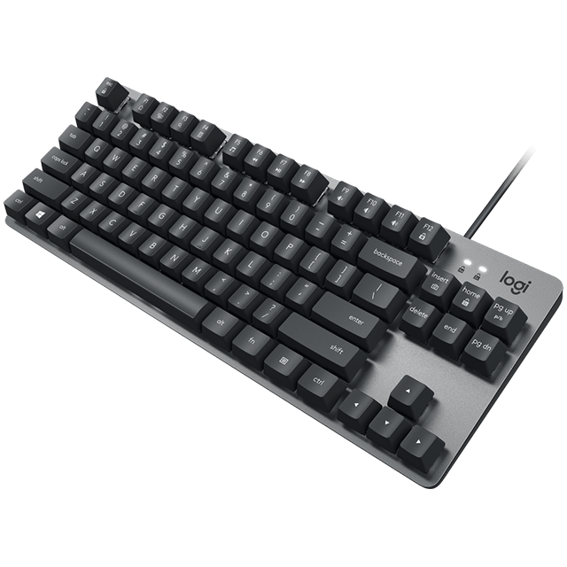 Teclado Mecánico Gamer Logitech K835 TKL Black / Alámbrico / Switch Blue / Led White / Ingles / 920-010085 / gamerdays