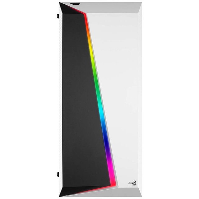 Gabinete Aerocool Cylon Pro TG RGB Edition Blanco / Cristal Templado / ATX / USB 3.0