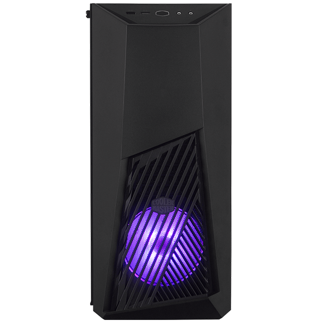 Gabinete Cooler Master Masterbox K501L RGB TG/ Cristal Templado / 2 Ventiladores 120mm / ATX / USB 3.0 / MCB-K501L-KGNN-SR1