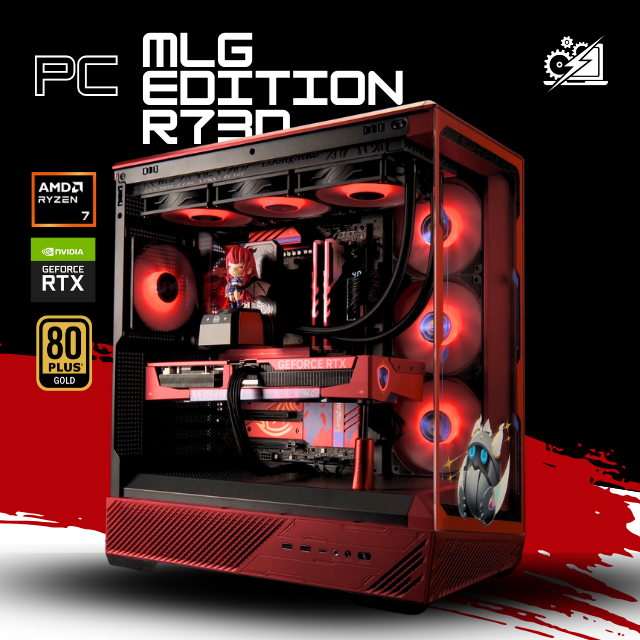 PC MLD EDITION R73D / AMD RYZEN 7 7800X3D / RTX 5070 TI MLD EDITION / 32GB RAM DDR5 / 2TB SSD NVME / B850 MLG EDITION / FUENTE 850W 80+ GOLD MLG EDITION / ENFRIAMIENTO LIQ MLG ED / W11 PRO / PROMOCION