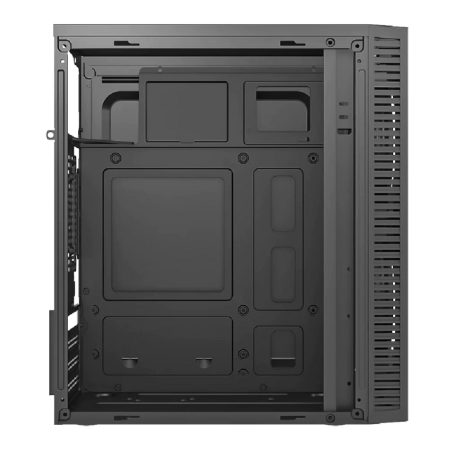 Gabinete Mini Torre Fuji GC470 Advanced series / Acteck / Fuente incluida 500W / Incluye 2 ventiladores FRGB / Micro ATX / Mini ITX / AC-935838