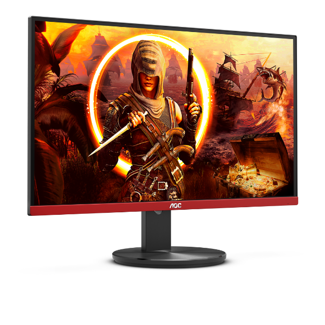 Monitor Gamer AOC G2490VX / 23.8 pulgadas / 144hz / 1MS / Panel VA / FHD 1920x1080 / HDMI 1.4 / DP 1.2 