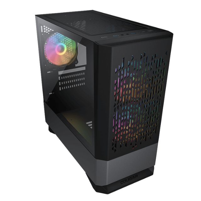 Gabinete Cougar MG140 AIR RGB / Cristal Templado / Micro ATX / USB 3.0 / 385JM80.0001