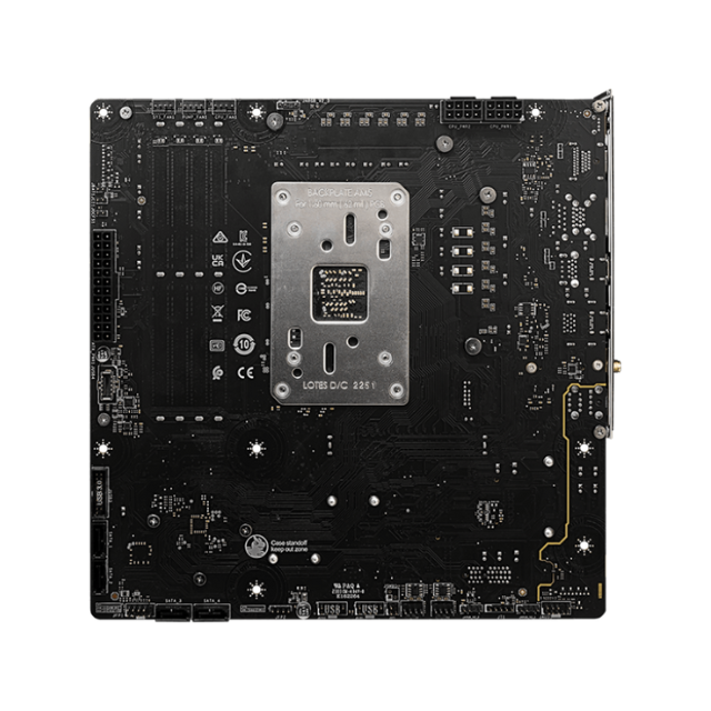 Tarjeta Madre MSI PB650M PROJECT ZERO / mATX / AM5 / B650 / HDMI / Up to 256GB DDR5 / Back Connect / B650M PROJECT ZERO