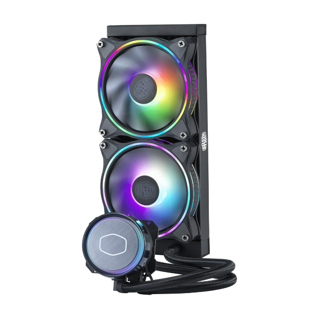 Sistema de Enfriamiento Liquido AIO Cooler Master Masterliquid ML240 Illusion / RGB / 240mm / Intel y AMD / MLX-D24M-A18P2-R1